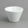 בול קוני 13 ס"מ מלמין לבן