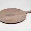 לוח דמוי עץ עגול 38 ס"מ + ידית מלמין