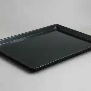 מגש לולבי 43X33 מלמין שחור