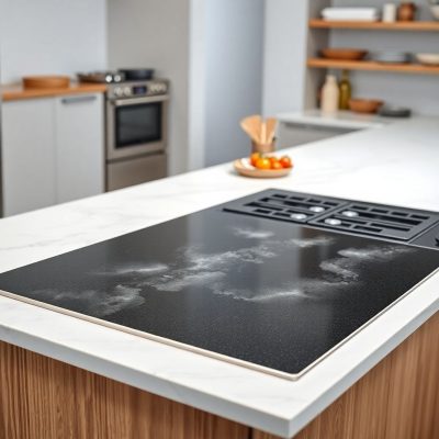 Cooling surface in a kitchen setting