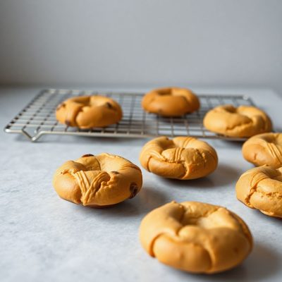 משטח קירור עם מאפים
