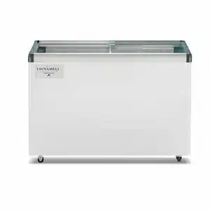 מקפיא ומקרר ויטרינה שוכב 470 ליטר דגם RF-537PG
