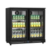 מקרר ויטרינה תעשייתי דלפק RF-290PS בנפח 260 ליטר עם שתי דלתות זכוכית