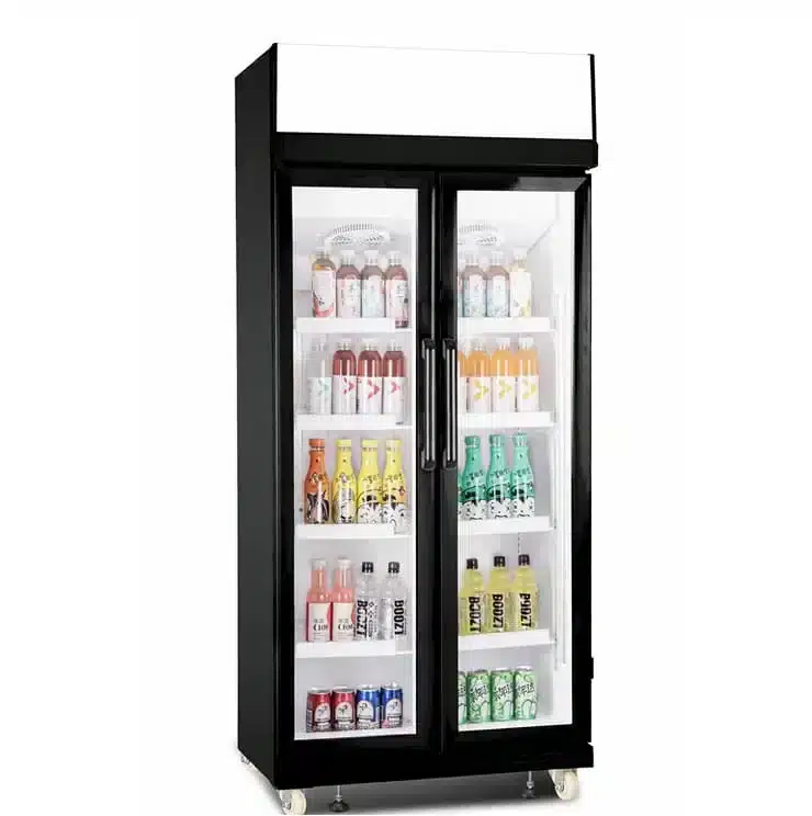 מקרר ויטרינה תעשייתי 2 דלתות 560 ליטר דגם RF-620PS