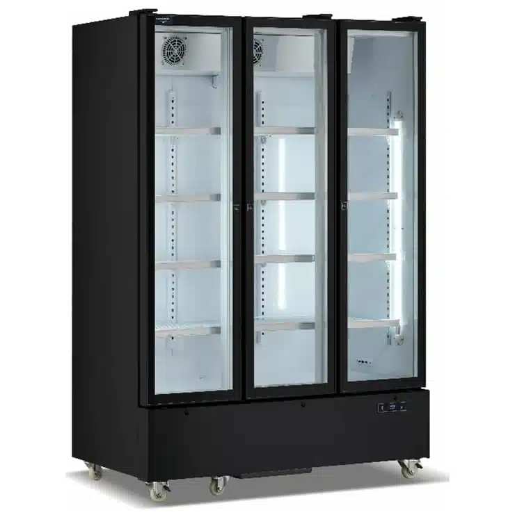 מקרר ויטרינה תעשייתי 3 דלתות 1150 ליטר דגם RF-1150PS